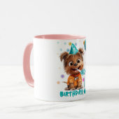 犬の誕生日 マグカップ (正面左)