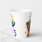 犬の誕生日 紙コップ (左)