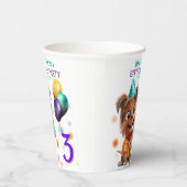 犬の誕生日 紙コップ (右)