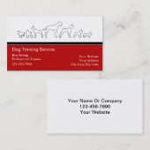 犬の調教師の名刺 名刺 (正面/裏面)