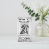 犬の調教師はポスターがほしいと思いました 名刺 (スタンド正面)