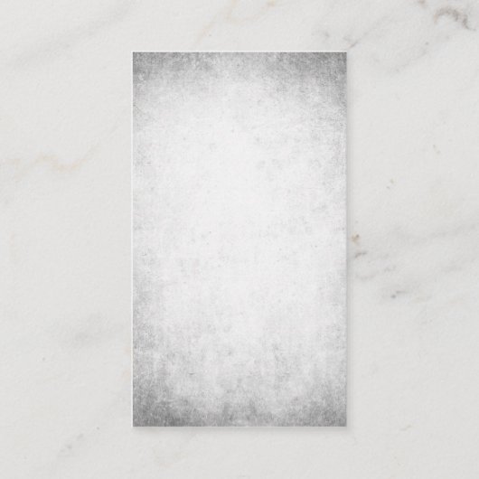 犬の調教師はポスターがほしいと思いました 名刺 (裏面)