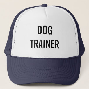 "犬の調教師"の帽子 キャップ