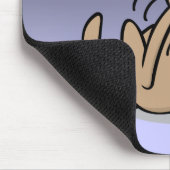 犬の負傷 マウスパッド (コーナー)