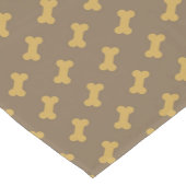 犬の質のための骨 ショートテーブルランナー (コーナー)