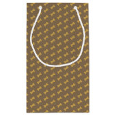 犬の質のための骨 スモールペーパーバッグ (裏面)