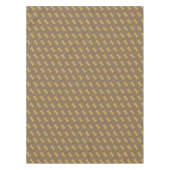 犬の質のための骨 テーブルクロス (正面)