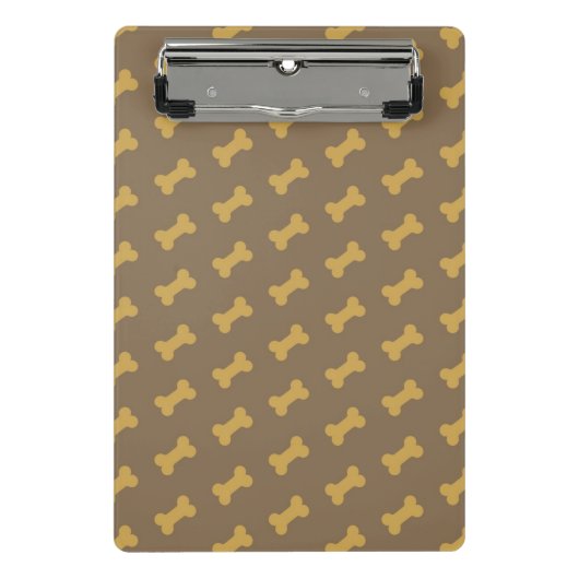 犬の質のための骨 ミニクリップボード (正面)