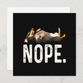 犬の贈り物 | ダックスフンドが恋しい。違う。 招待状 (正面/裏面)