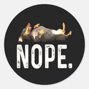 犬の贈り物 ダック恋しく思スフント。いや。 ラウンドシール