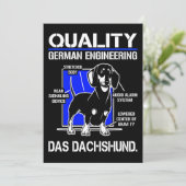 犬の贈り物 |ドイツエンジニアリングダスダクシュント シーズンカード (スタンド正面)