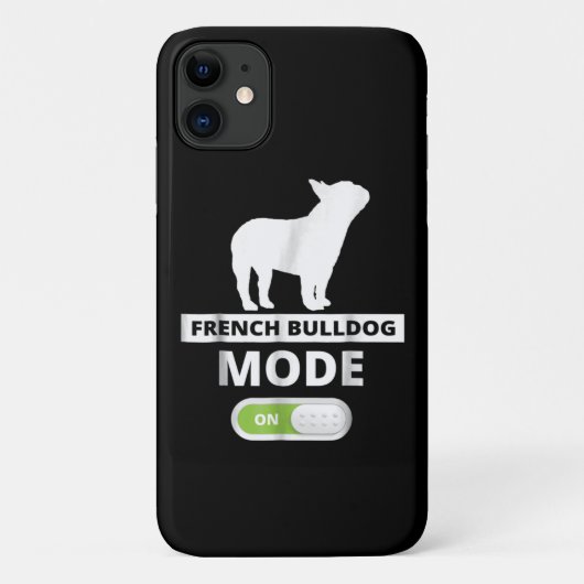 犬の贈り物 |ブルドッグフランスのモード Case-Mate iPhoneケース (裏面)