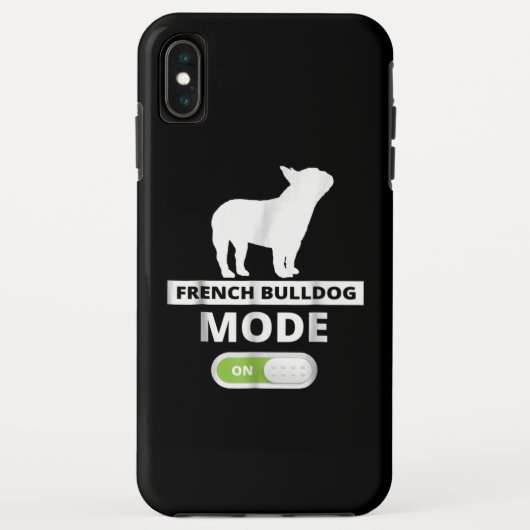 犬の贈り物 |ブルドッグフランスのモード Case-Mate iPhoneケース (裏面)