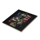 犬の贈り物|ベビーロットワイラー タイル (側面)