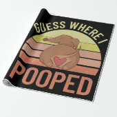 犬の贈り物 |ヴィンテージDachshandポープの場所を推測 ラッピングペーパー (アンロールド)