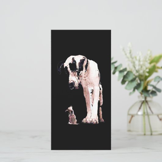 犬の贈り物|平凡な家庭を愛する人たち|過去記事 サンキューカード (スタンド正面)