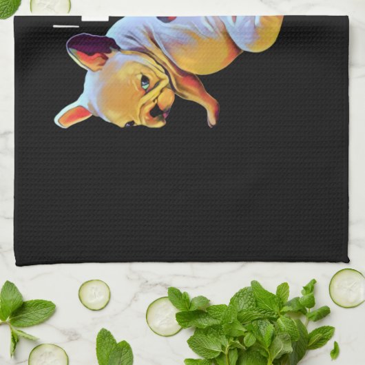 犬の贈り物 |私は私のお尻をファート吹していないキス キッチンタオル (折り畳み)