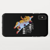 犬の贈り物 |私は私のお尻をファート吹していないキス Case-Mate iPhoneケース (裏面(横))