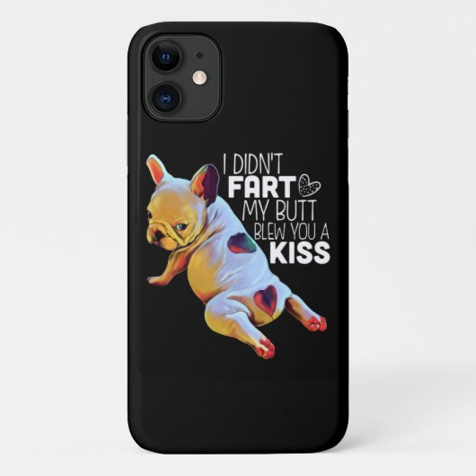 犬の贈り物 |私は私のお尻をファート吹していないキス Case-Mate iPhoneケース (裏面)