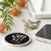 犬の贈り物 |頑固なフランスのトリック キーホルダー (側面)