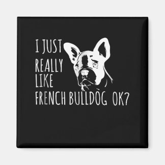 犬の贈り物 | Bulldog Okが本当にフランスの好き マグネット