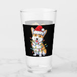 犬の贈り物 | Corgi Santa Christmas Tree Lightsクリスマス タンブラーグラス<br><div class="desc">犬の贈り物 | Corgi Santa Christmas Tree Lightsクリスマス</div>