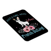 犬の贈り物 | Loves フランスの Bulldog マグネット (右側)