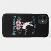 犬の贈り物 | Loves フランスの Bulldog Case-Mate iPhoneケース (裏面(横))