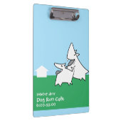 犬の走カフェ クリップボード (右)
