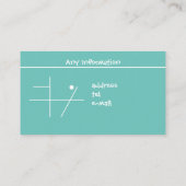 犬の走カフェ 名刺 (裏面)