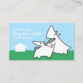 犬の走カフェ 名刺 (正面)