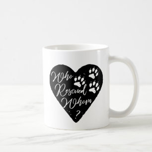 犬の足がペットの愛をプリントする人を救った コーヒーマグカップ
