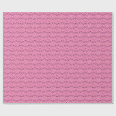 犬の足とキャンディケーン模様骨 ラッピングペーパー (フラット)