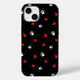 犬の足のハートパターン Case-Mate iPhone 14ケース