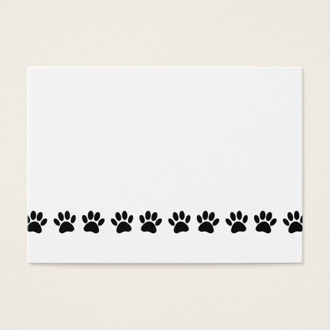 犬の足のパターン (正面)
