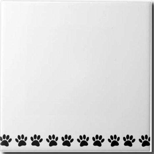 犬の足のパターン タイル