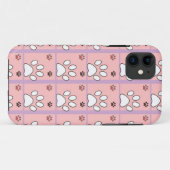 犬の足のパターン Case-Mate iPhoneケース (裏面(横))