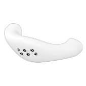 犬の足のプリント セラミック引き出し取っ手 (アングル)