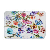 犬の足のプリント バスマット (正面)