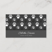 犬の足の名刺 名刺 (正面)