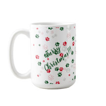 犬の足の毛皮のクリスマス