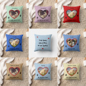 犬の足はあなたの写真の枕を記念写真プリント クッション