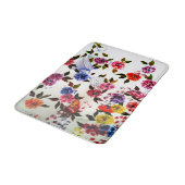 犬の足プリント水切り缶 バスマット (アングル)