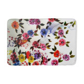 犬の足プリント水切り缶 バスマット (正面)