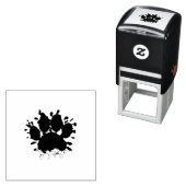 犬の足跡ウォータカラー 犬の肉球 セルフインキングスタンプ (インサイチュ)