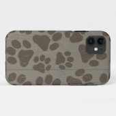 犬の足跡 Case-Mate iPhoneケース (裏面(横))