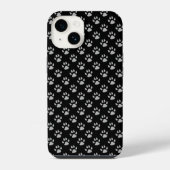 犬の足跡 iPhoneケース (裏面)