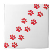 犬の足 タイル (正面)