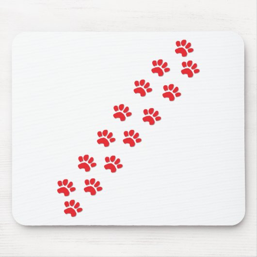 犬の足 マウスパッド (正面)