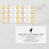 犬の足 名刺 (正面/裏面)